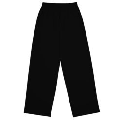 Alternative view of Ritzy Black Unisex Wide Pants