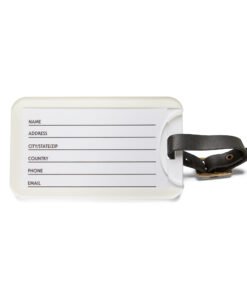 Alternative view of Ritzy Black Luggage Tag