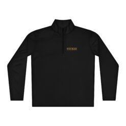 Alternative view of Ritzy Black Lightweight Unisex Quarter-zip