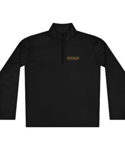 Alternative view of Ritzy Black Lightweight Unisex Quarter-zip