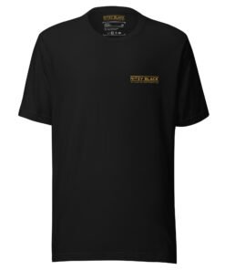 Alternative view of Ritzy Black Unisex T-Shirt (Organic Material)