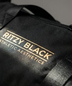 Ritzy Black Gym Bag