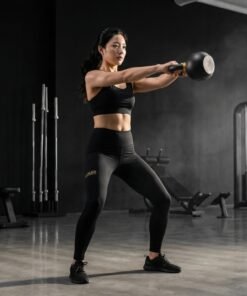 Ritzy Black Bella Sports Leggings