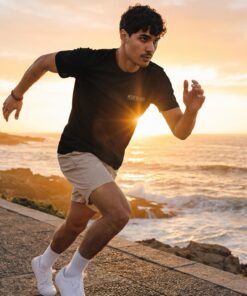 Ritzy Black Unisex T-Shirt (Organic Material)